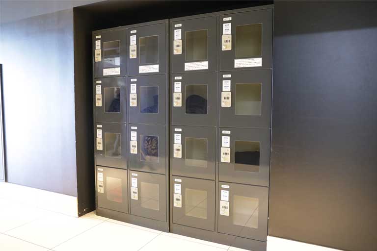 でるでる無料貸し出しロッカー